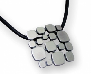 Anhänger Silber oxidiert